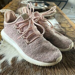 Adidas Women's Pink Knit Sneakers